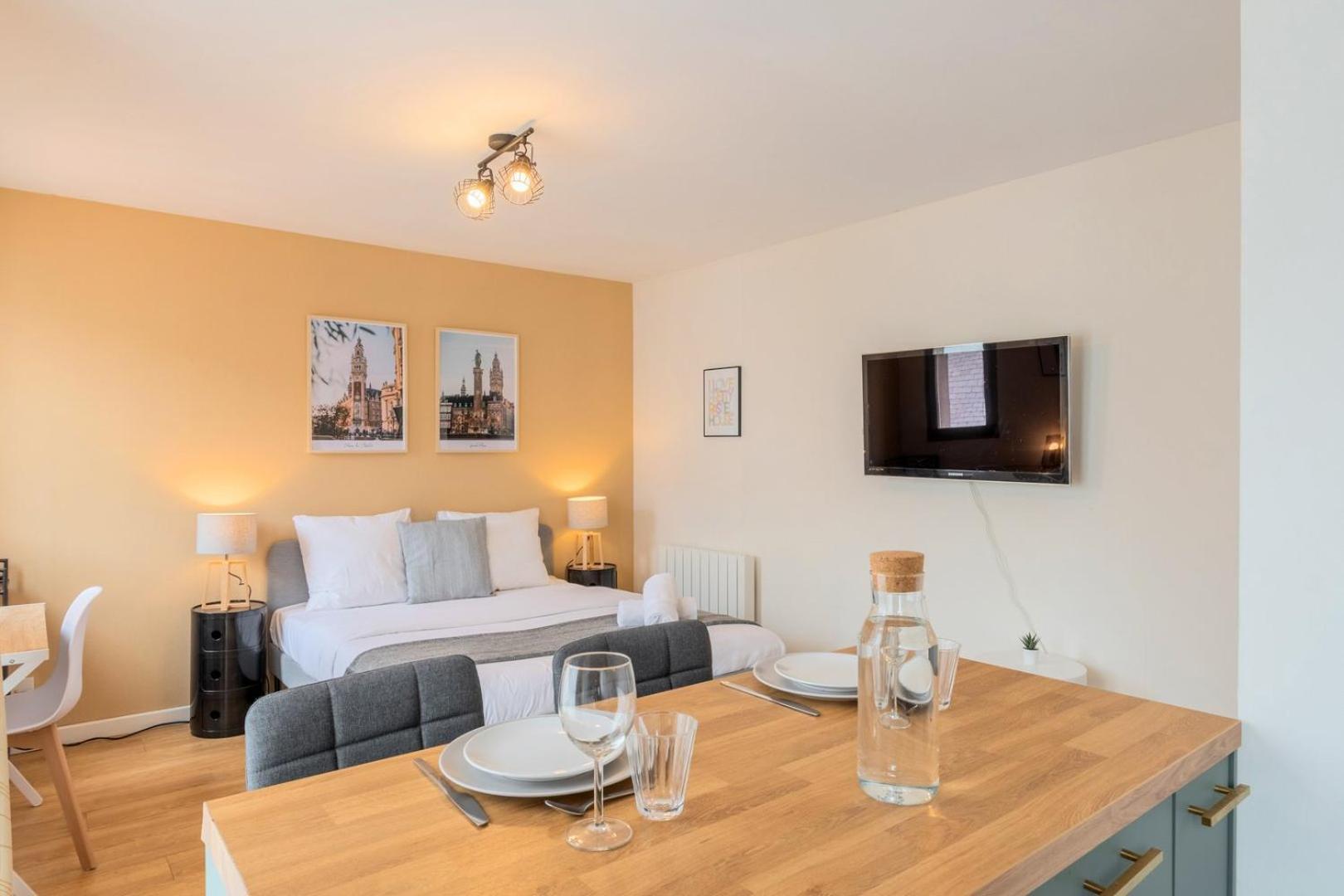 Lille Hypercentre Equipped Studio For 2 People! Exteriör bild