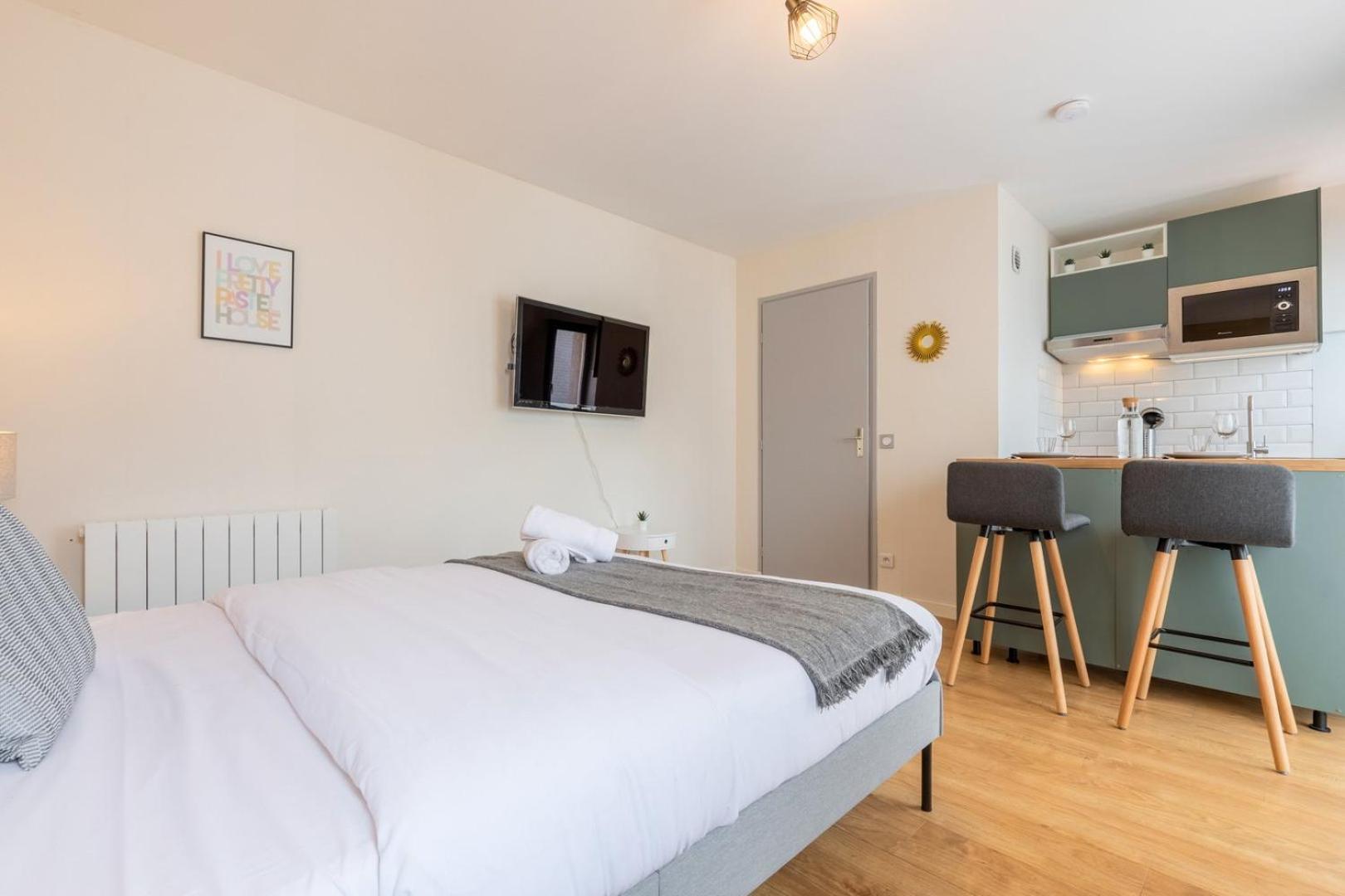 Lille Hypercentre Equipped Studio For 2 People! Exteriör bild